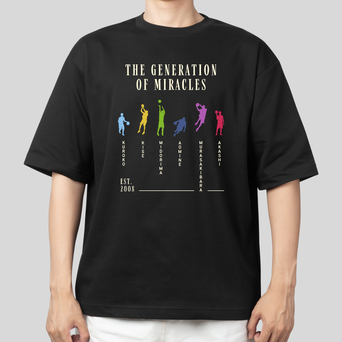 Generation of Miracles- Kuroko No Basket (Unisex Shirt)