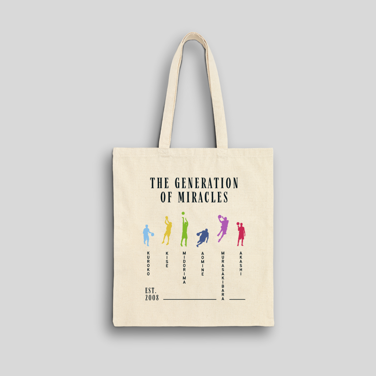 Generation of Miracles- Kuroko No Basket (Tote Bag)