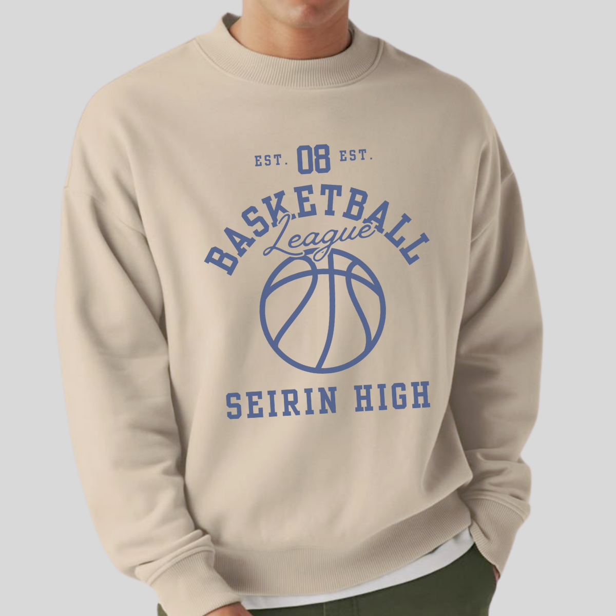 Seirin High Jersey- Kuroko No Basket (Unisex Sweatshirt Light)