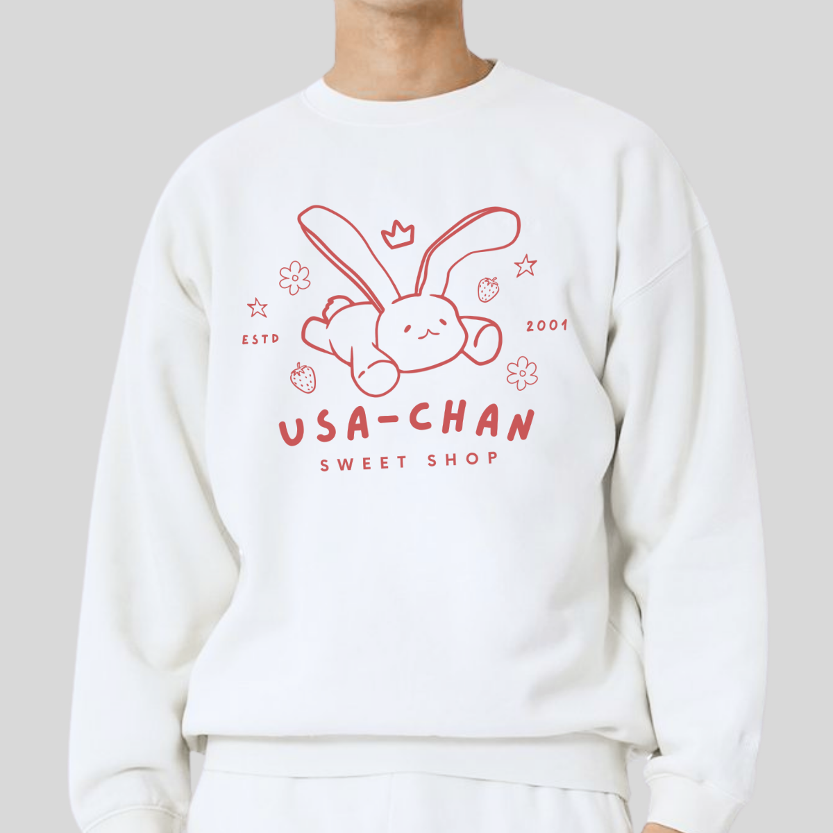 Usa-Chan Sweets Shop- Ouran High School Host Club (Unisex Sweatshirt Light)