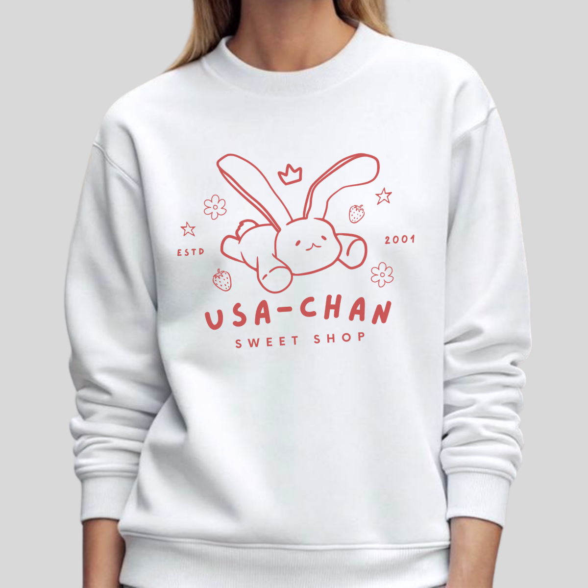 Usa-Chan Sweets Shop- Ouran High School Host Club (Unisex Sweatshirt Light)