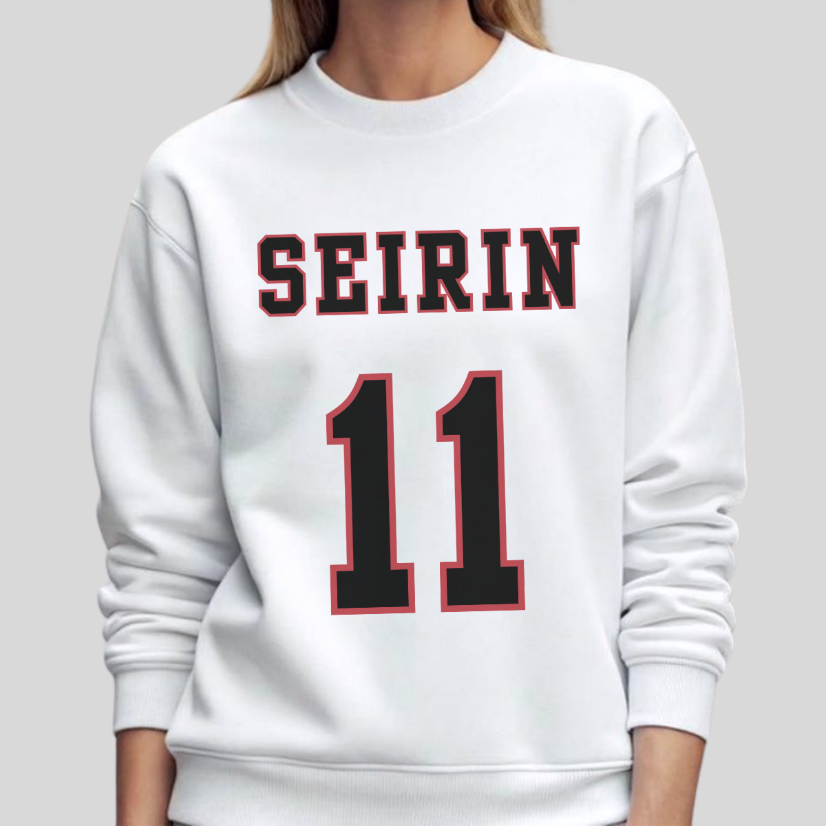 Seirin 11- Kuroko No Basket (Unisex Sweatshirt Light)
