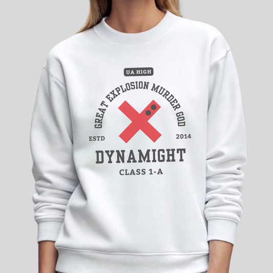 Dynamight Class 1-A- My Hero Academia (Unisex Sweatshirt Light)
