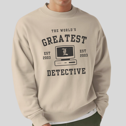 World's Greatest Detective- Death Note (Unisex Sweatshirt Light)