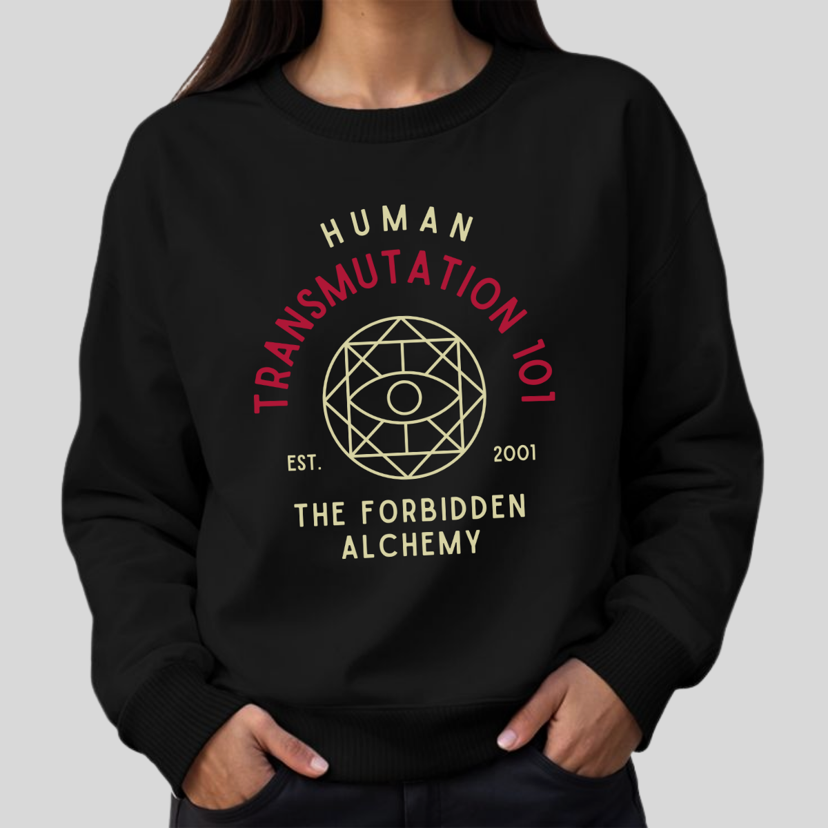 Human Transmutation 101- Full Metal Alchemist (Unisex Sweatshirt Dark)