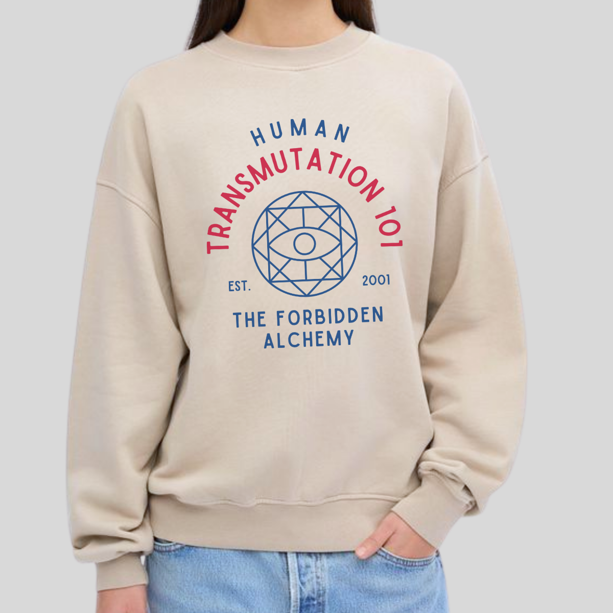 Human Transmutation 101- Full Metal Alchemist (Unisex Sweatshirt Light)