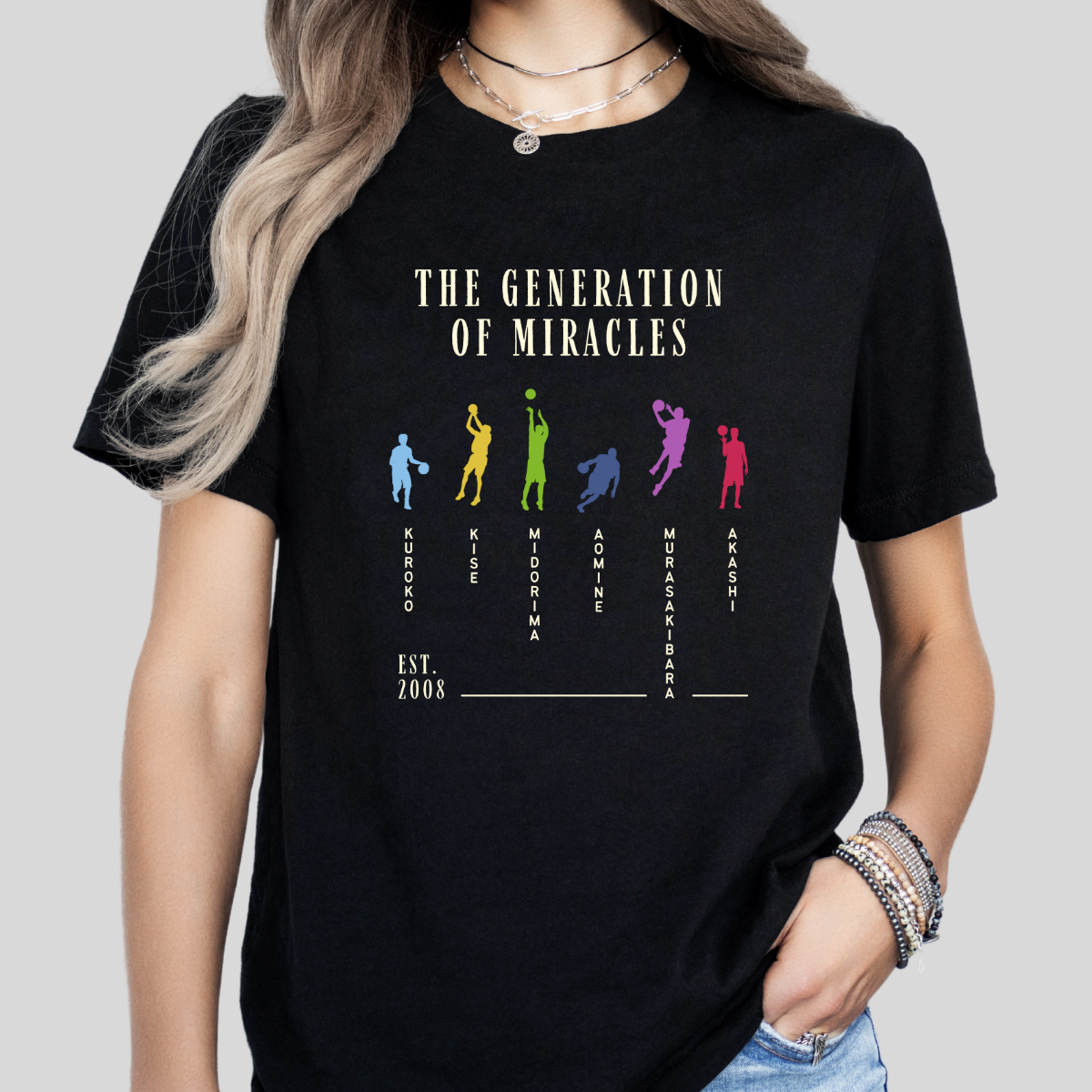 Generation of Miracles- Kuroko No Basket (Unisex Shirt)