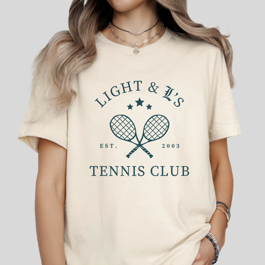 Light & L's Tennis Club- Death Note (Unisex Shirt)