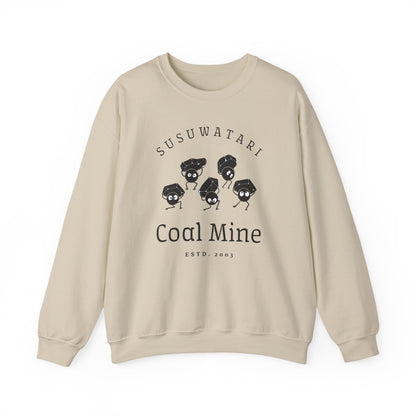 Suzuwatari Coal Mine- Spirited Away (Unisex Sweatshirt Light)