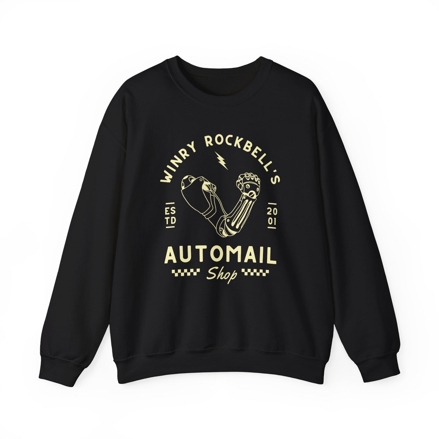 Winry's Automail Shop- Full Metal Alchemist (Unisex Sweatshirt Dark)