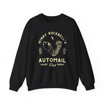 Winry's Automail Shop- Full Metal Alchemist (Unisex Sweatshirt Dark)