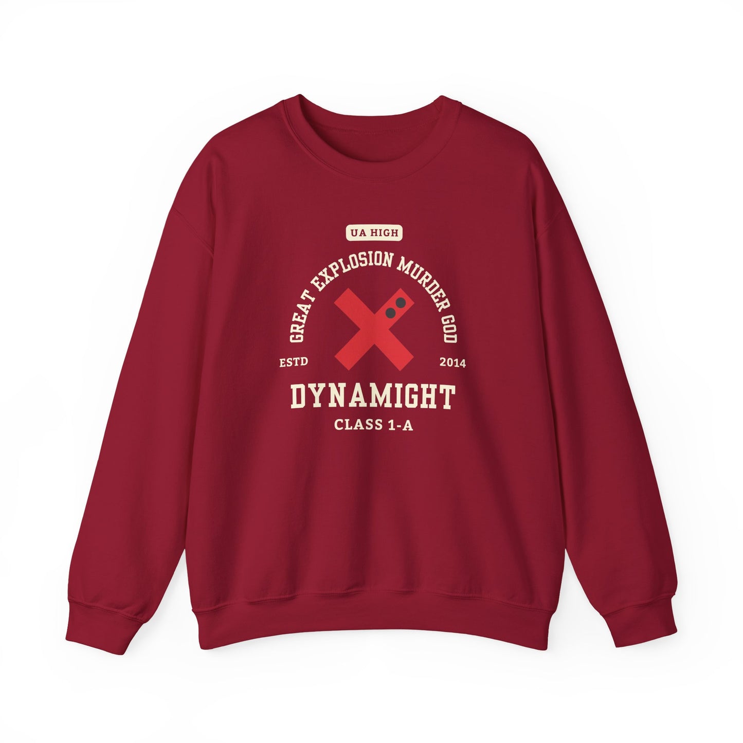 Dynamight Class 1-A- My Hero Academia (Unisex Sweatshirt Dark)