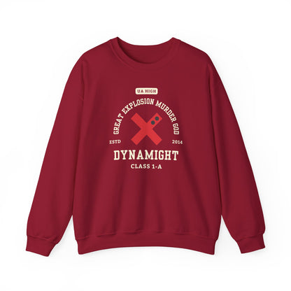Dynamight Class 1-A- My Hero Academia (Unisex Sweatshirt Dark)