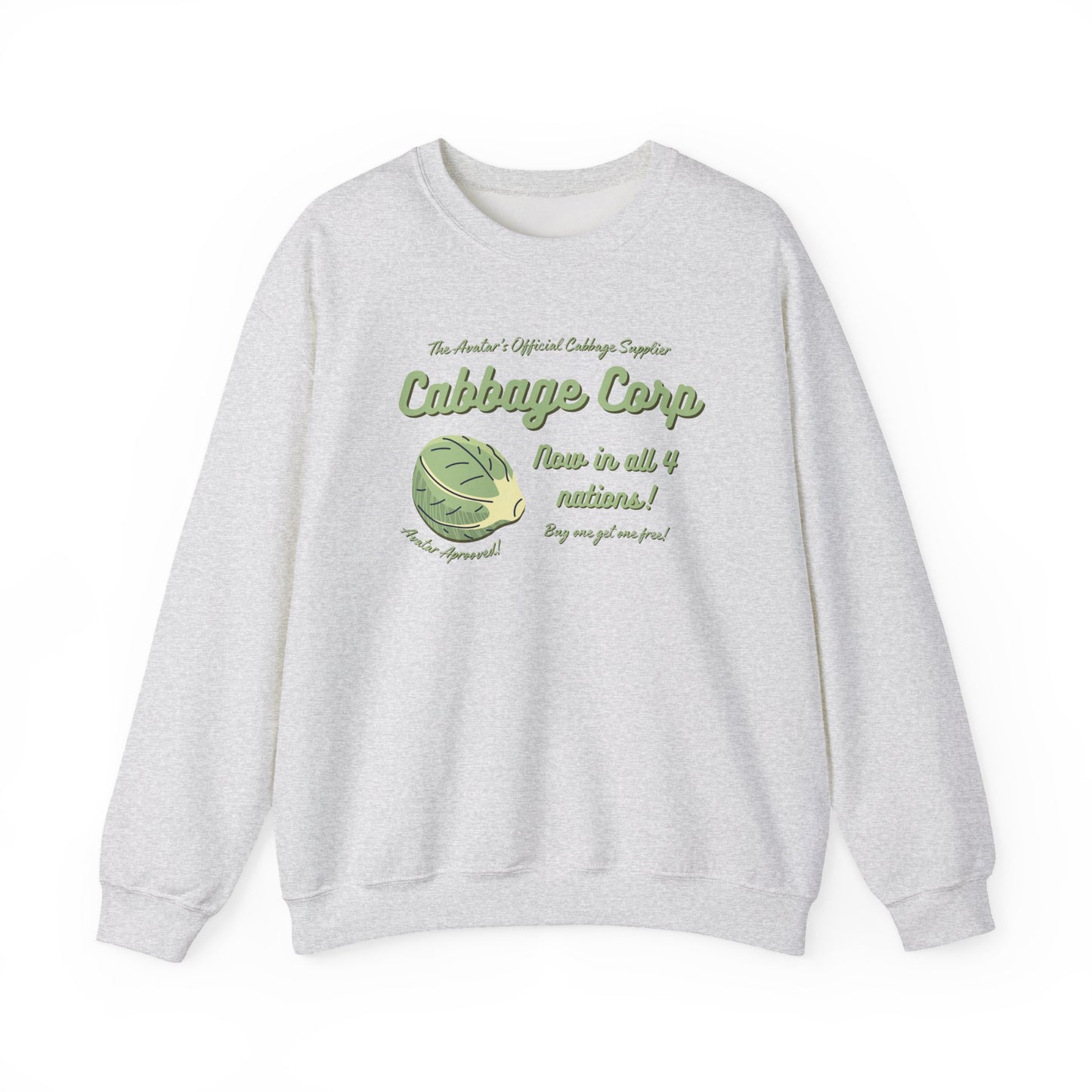 Cabbage Corp- Avatar The Last Airbender (Unisex Sweatshirt Light)