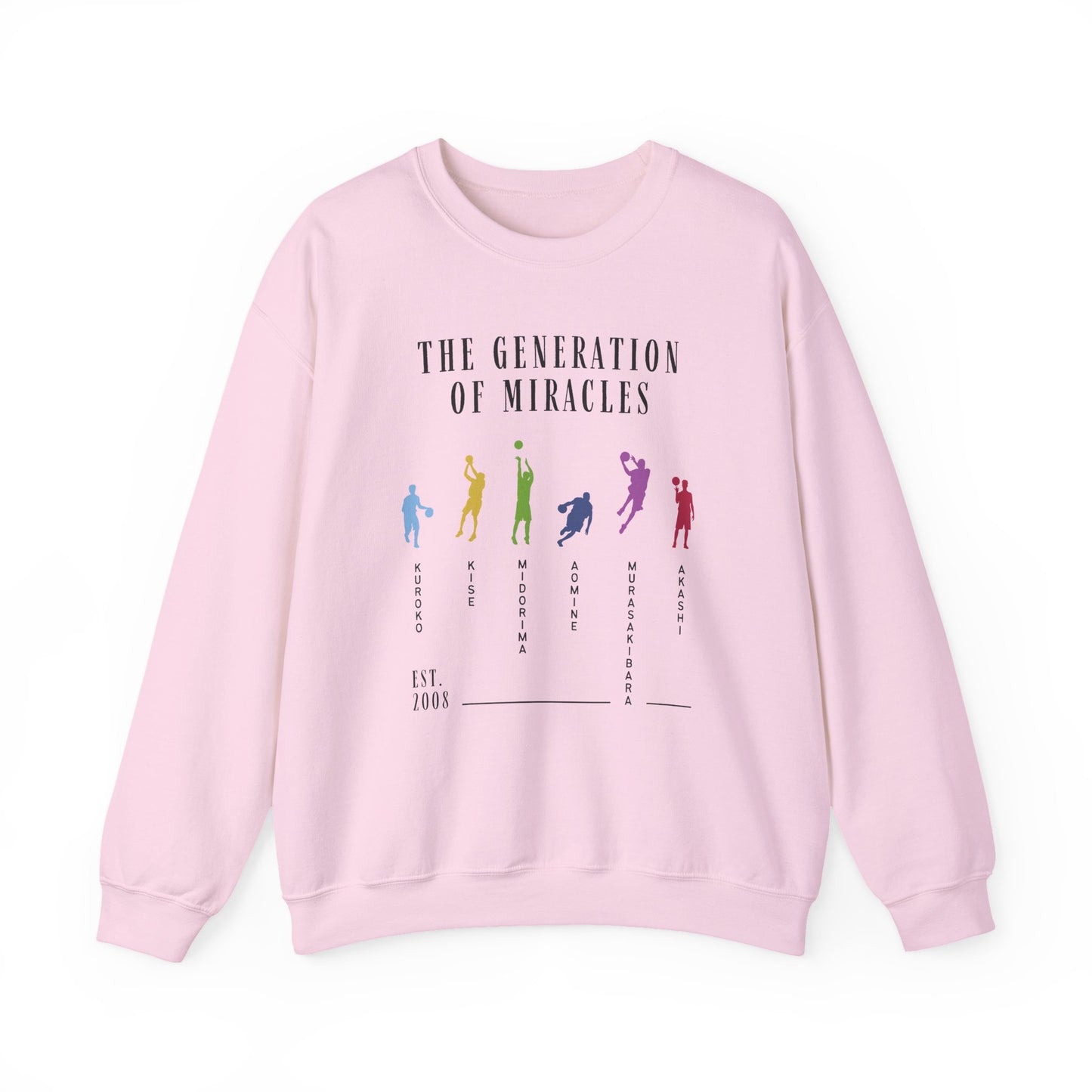 Generation of Miracles- Kuroko No Basket (Unisex Sweatshirt Light)