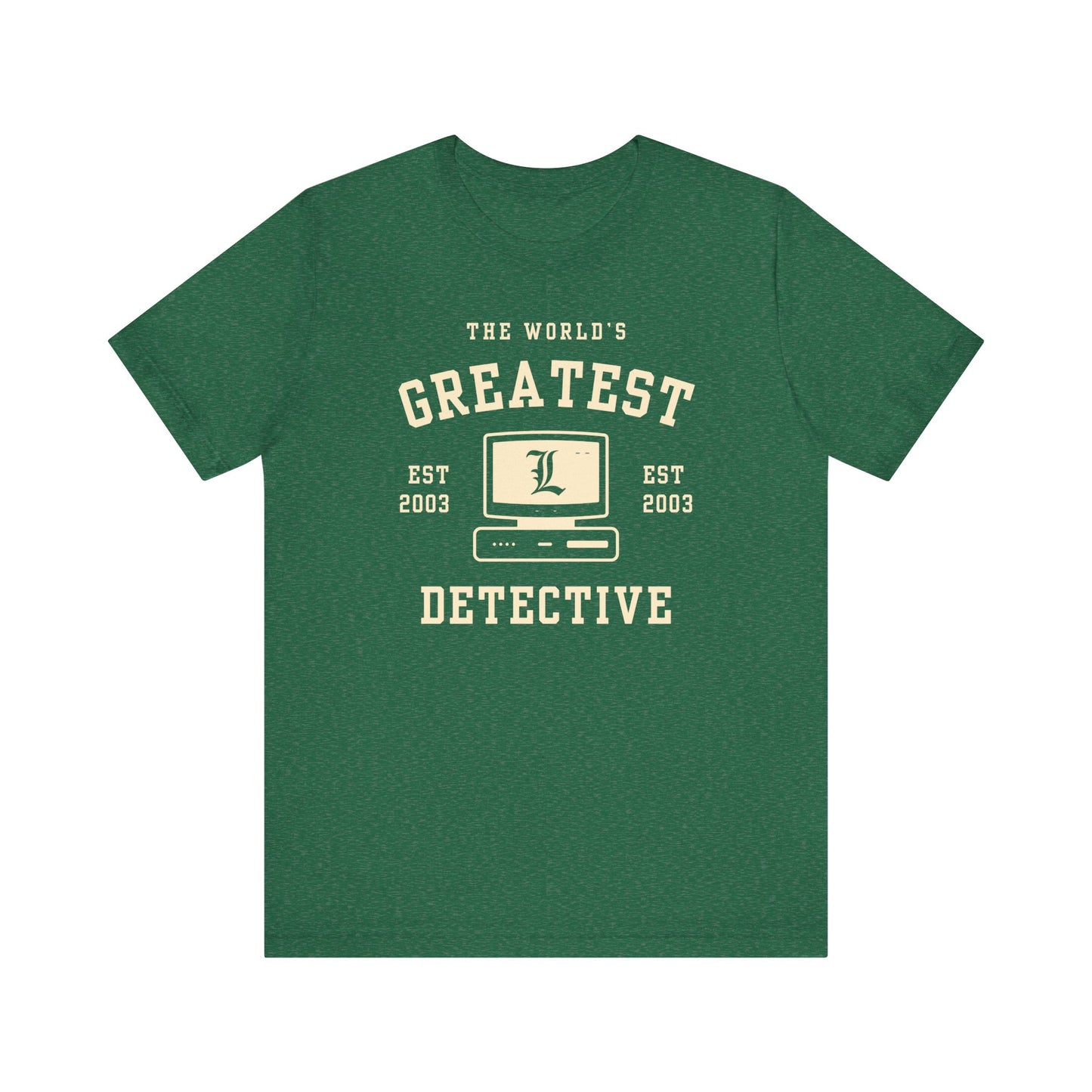 World's Greatest Detective- Death Note (Unisex Shirt)