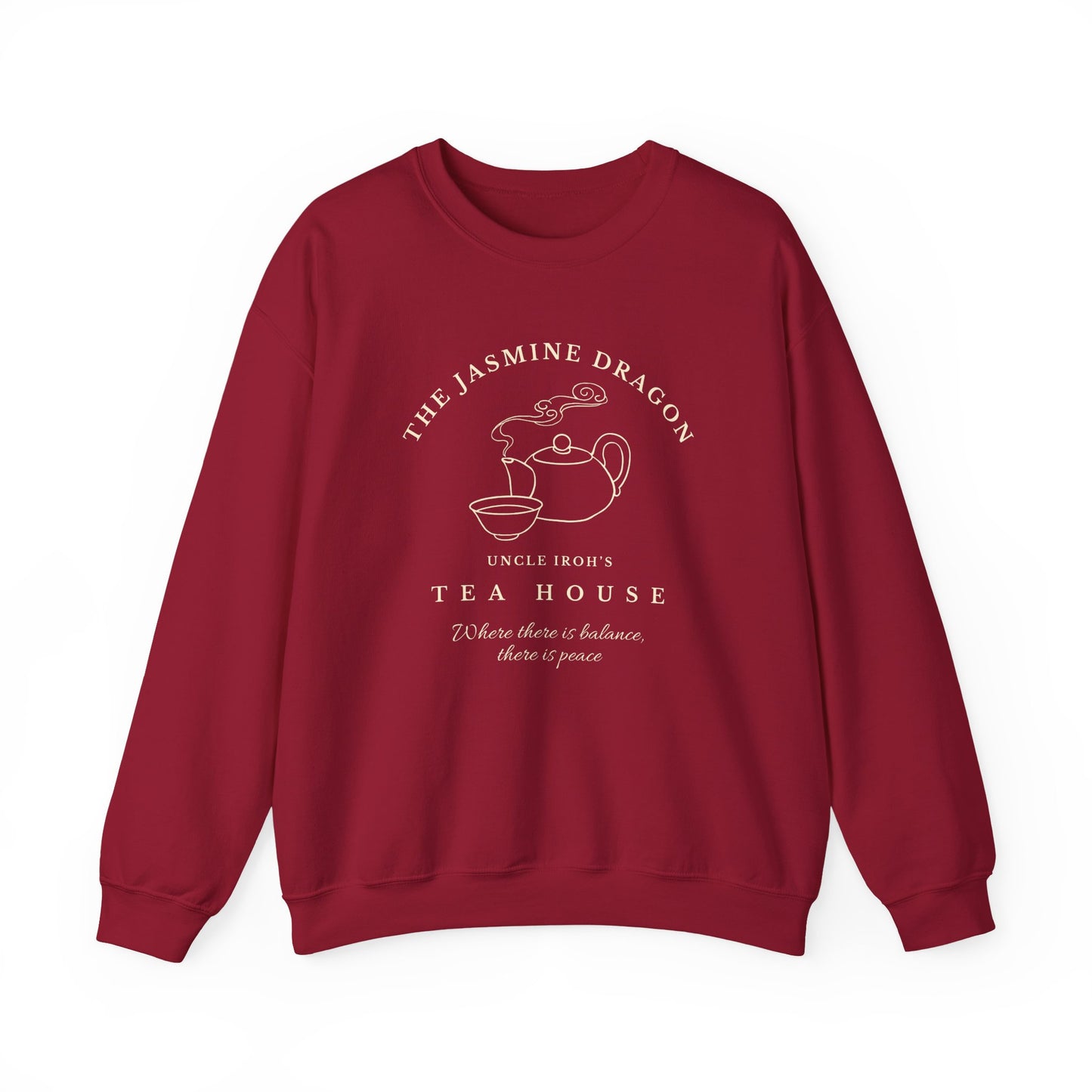 The Jasmine Dragon- Avatar The Last Airbender (Unisex Sweatshirt Dark)