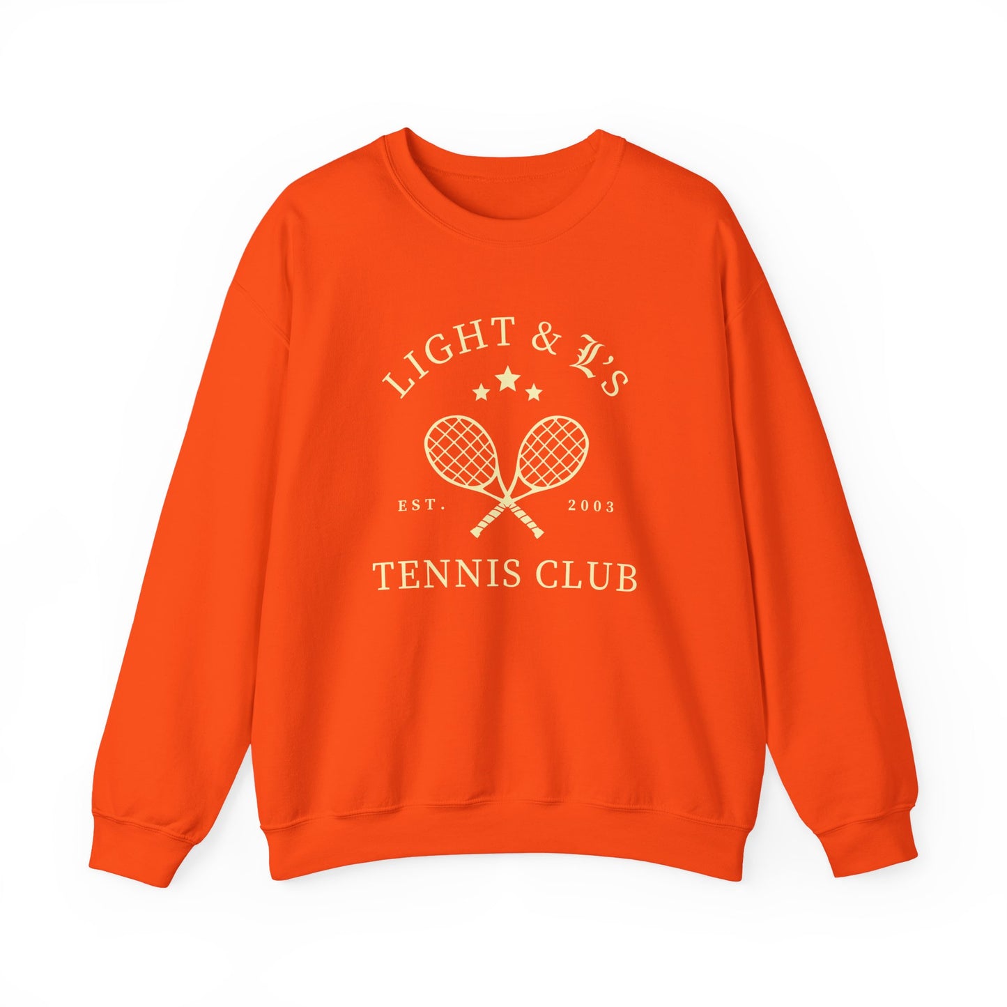Light & L's Tennis Club- Death Note (Unisex Sweatshirt Dark)