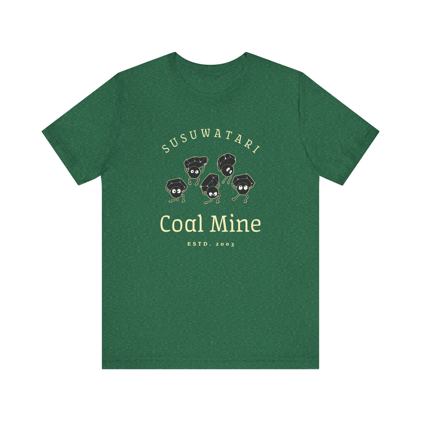 Suzuwatari Coal Mine- Spirited Away (Unisex Shirt)