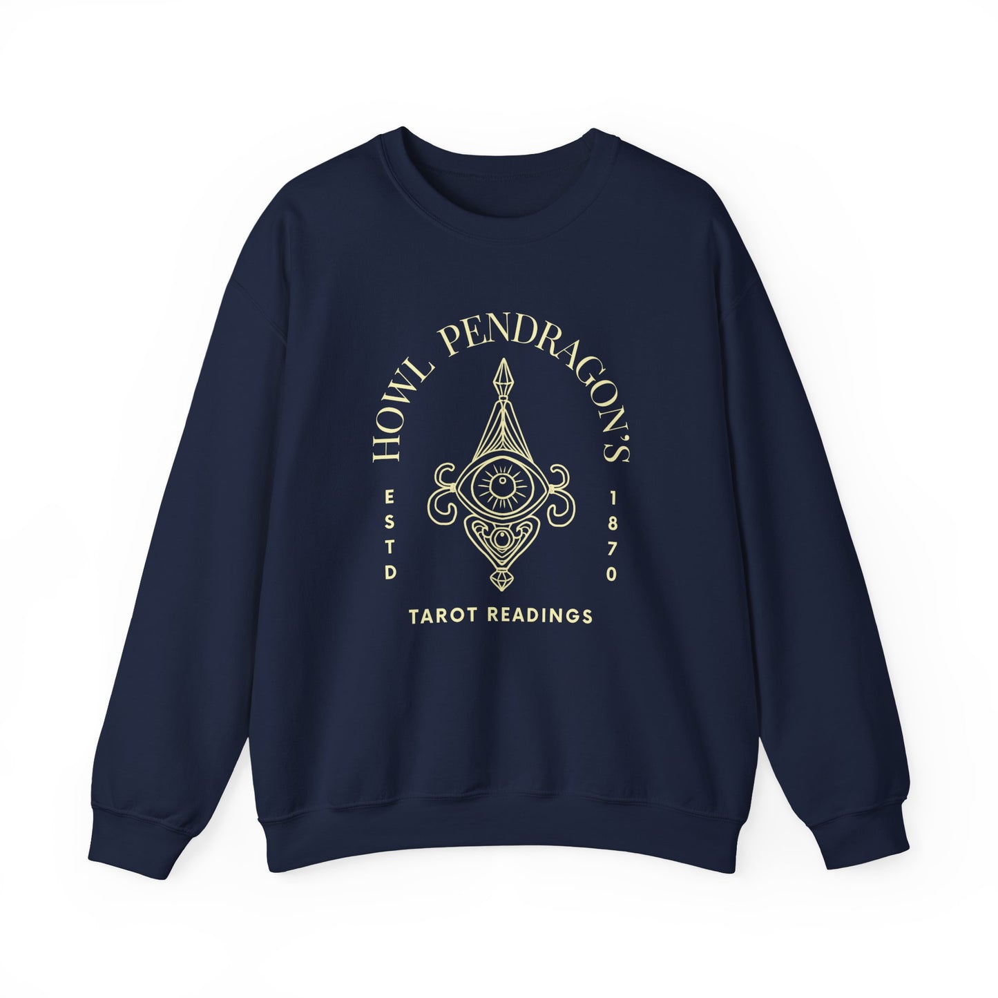 Howl Pendragon's Tarot Readings- Howl's Moving Castle (Unisex Sweatshirt Dark)