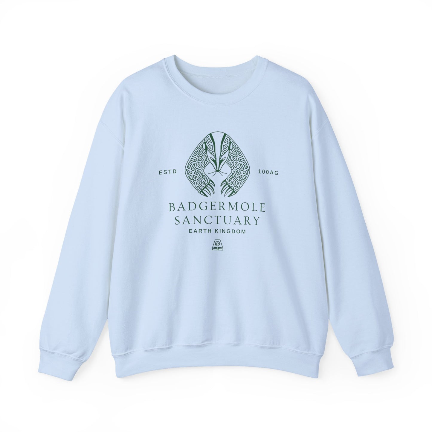 Badgermole Sanctuary- Avatar The Last Airbender (Unisex Sweatshirt Light)