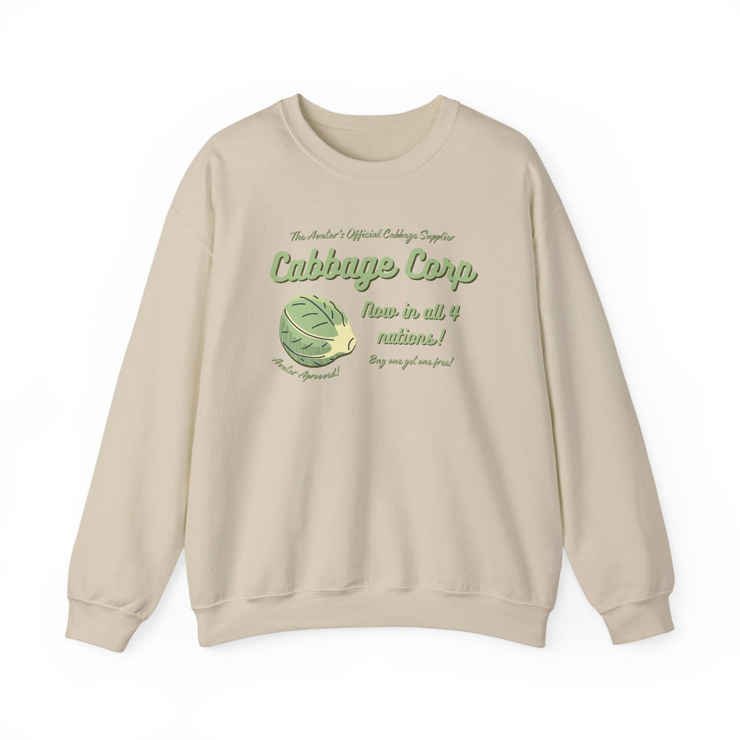 Cabbage Corp- Avatar The Last Airbender (Unisex Sweatshirt Light)