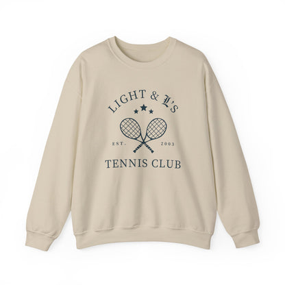 Light & L's Tennis Club- Death Note (Unisex Sweatshirt Light)