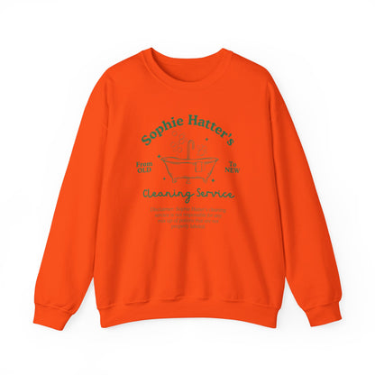 Sophie's Cleaning Service- Howl's Moving Castle (Unisex Sweatshirt Dark)