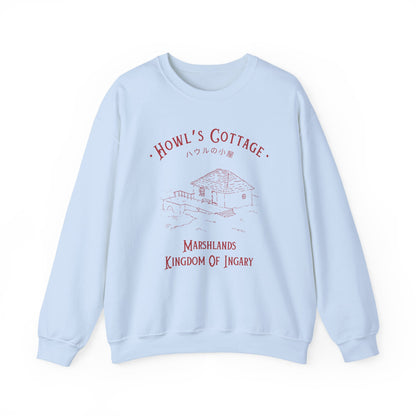 Howl's Cottage- Howl's Moving Castle (Unisex Sweatshirt Light)