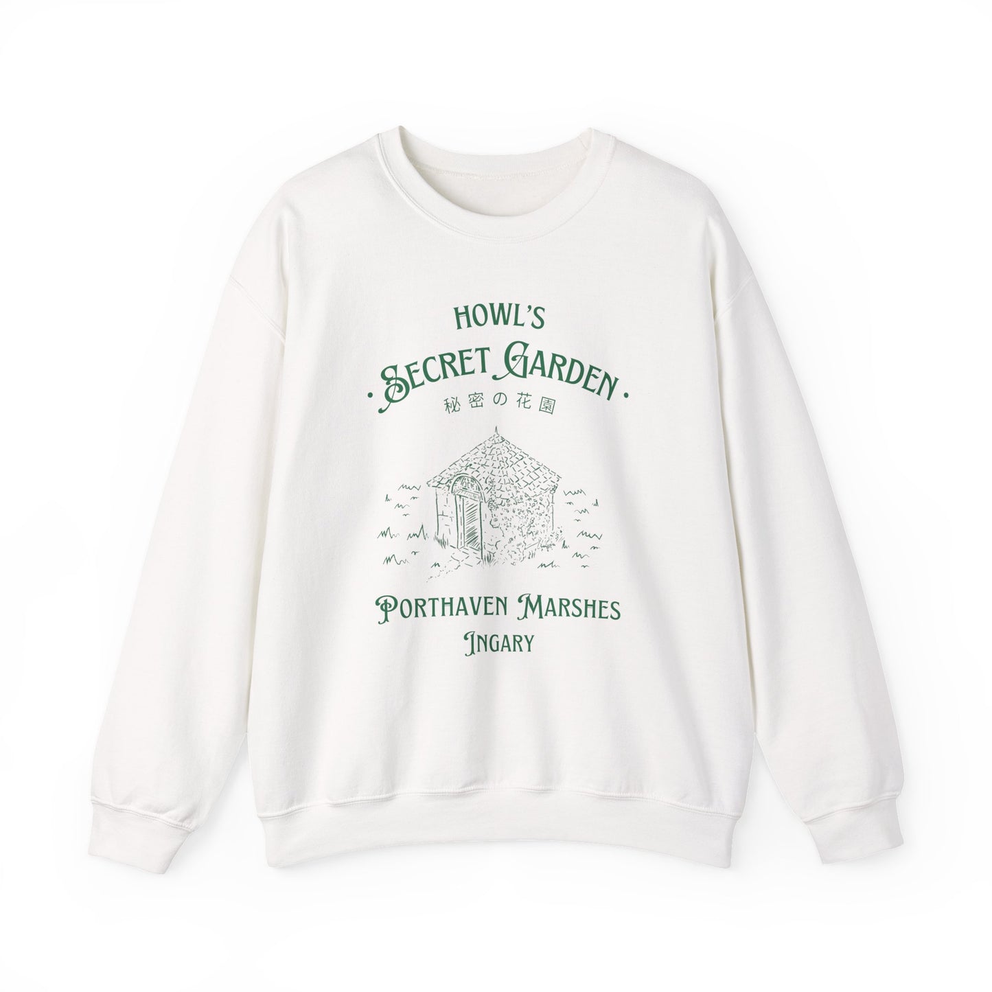 Howl's Secret Garden- Howl's Moving Castle (Unisex Sweatshirt Light)