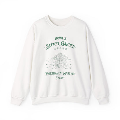 Howl's Secret Garden- Howl's Moving Castle (Unisex Sweatshirt Light)