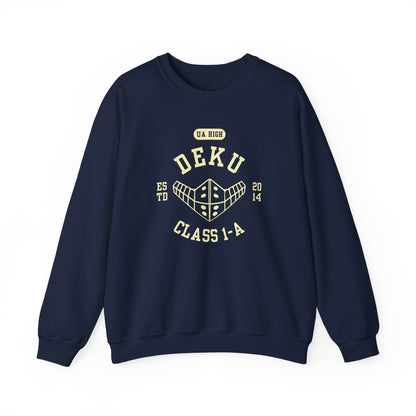 Deku Class 1-A- My Hero Academia (Unisex Sweatshirt Dark)
