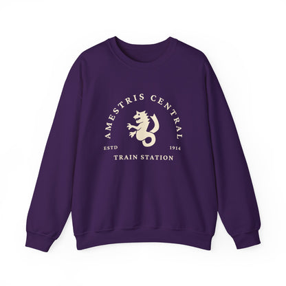 Amestris Train Station- Full Metal Alchemist (Unisex Sweatshirt Dark)