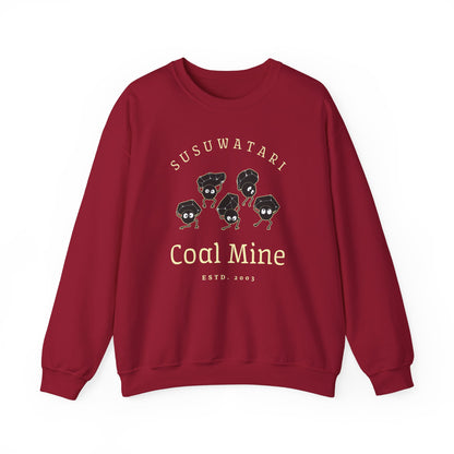 Suzuwatari Coal Mine- Spirited Away (Unisex Sweatshirt Dark)