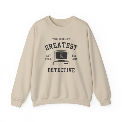 World's Greatest Detective- Death Note (Unisex Sweatshirt Light)