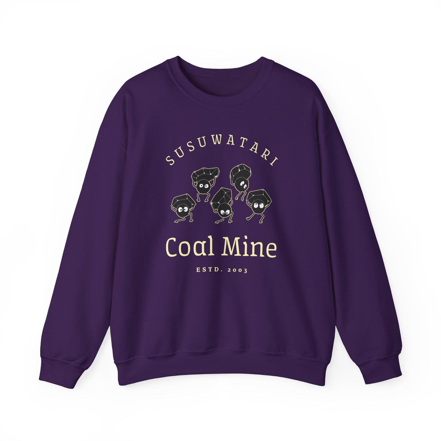 Suzuwatari Coal Mine- Spirited Away (Unisex Sweatshirt Dark)