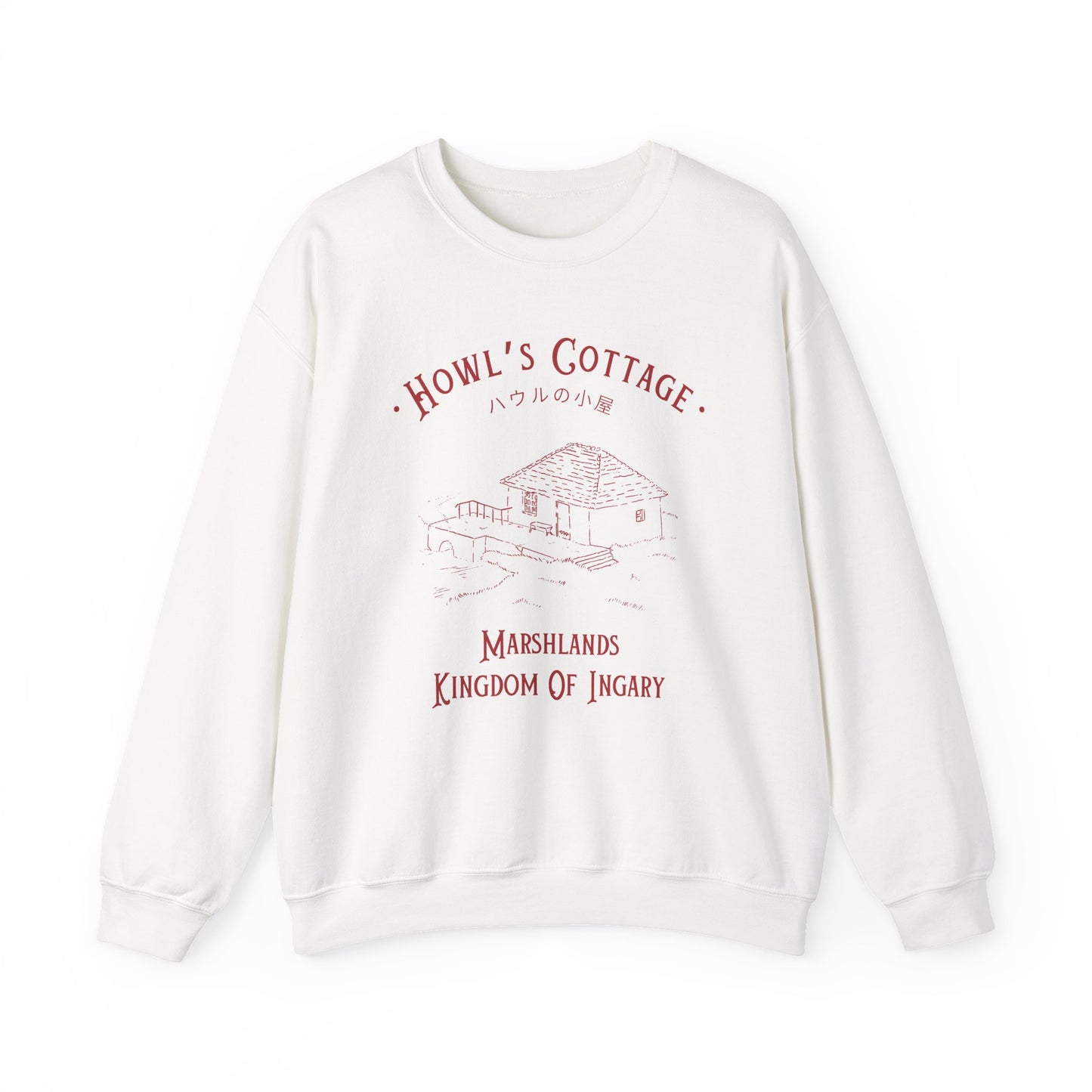 Howl's Cottage- Howl's Moving Castle (Unisex Sweatshirt Light)
