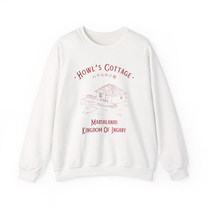 Howl's Cottage- Howl's Moving Castle (Unisex Sweatshirt Light)