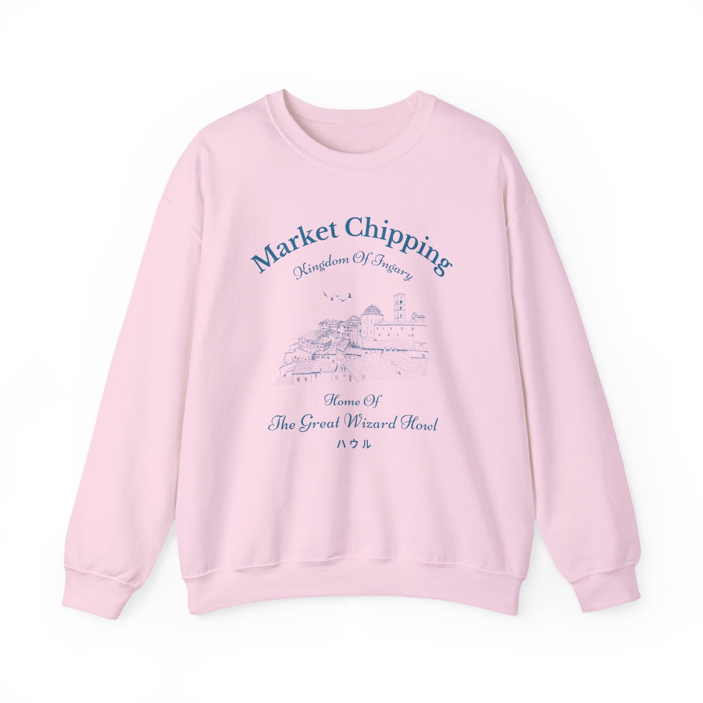 Market Chipping- Howl's Moving Castle (Unisex Sweatshirt Light)