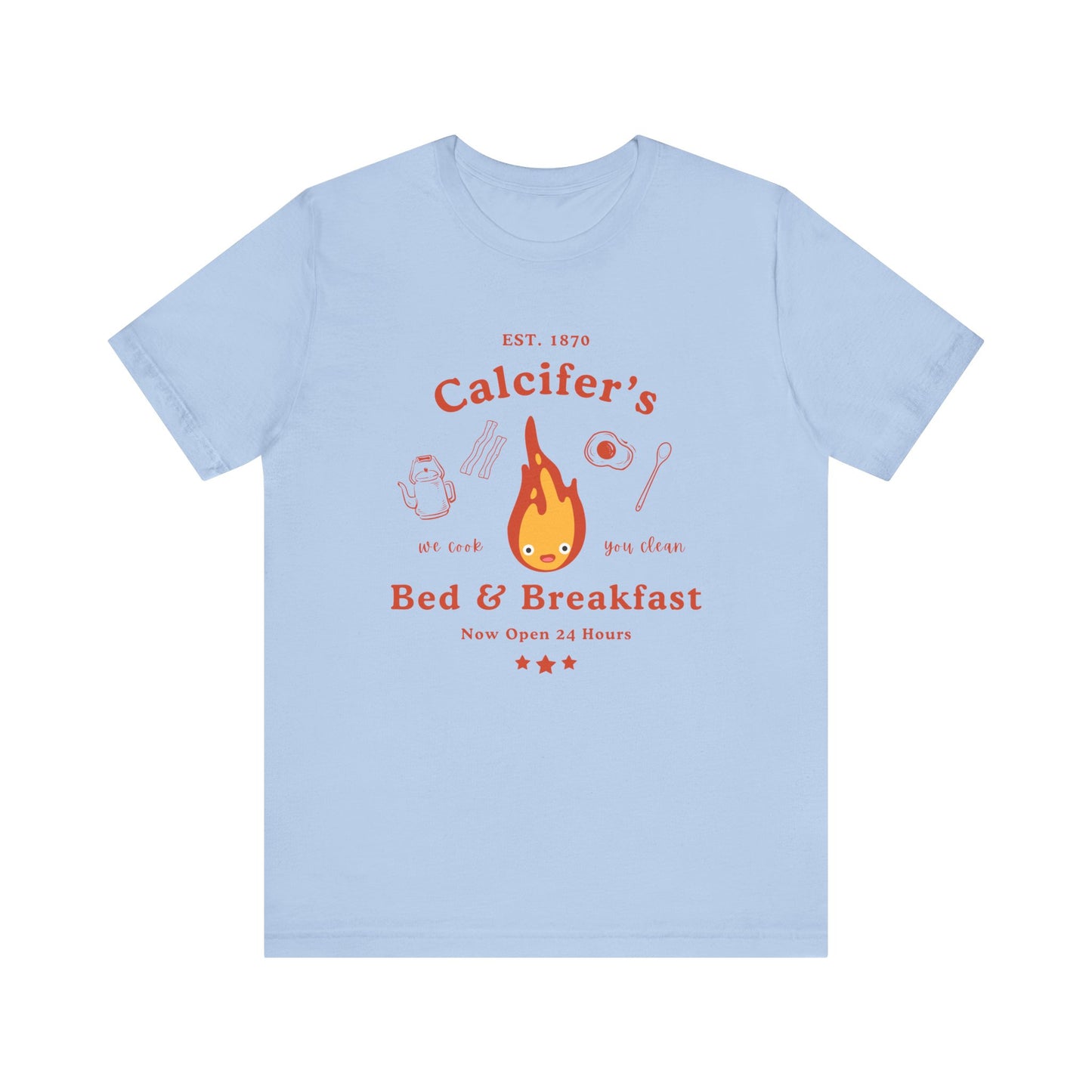Calcifer's Bed & Breakfast- Howl's Moving Castle (Unisex Shirt)