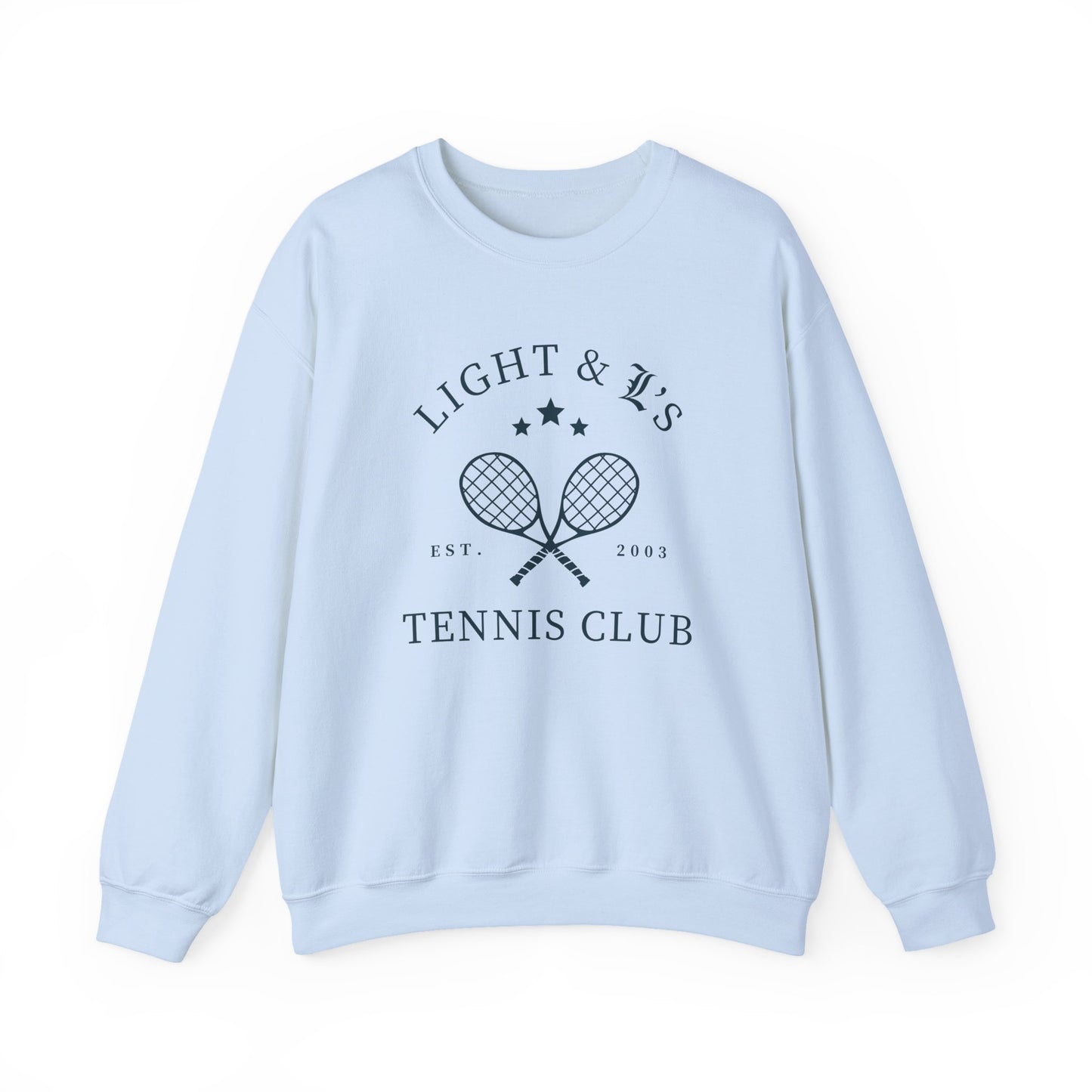 Light & L's Tennis Club- Death Note (Unisex Sweatshirt Light)
