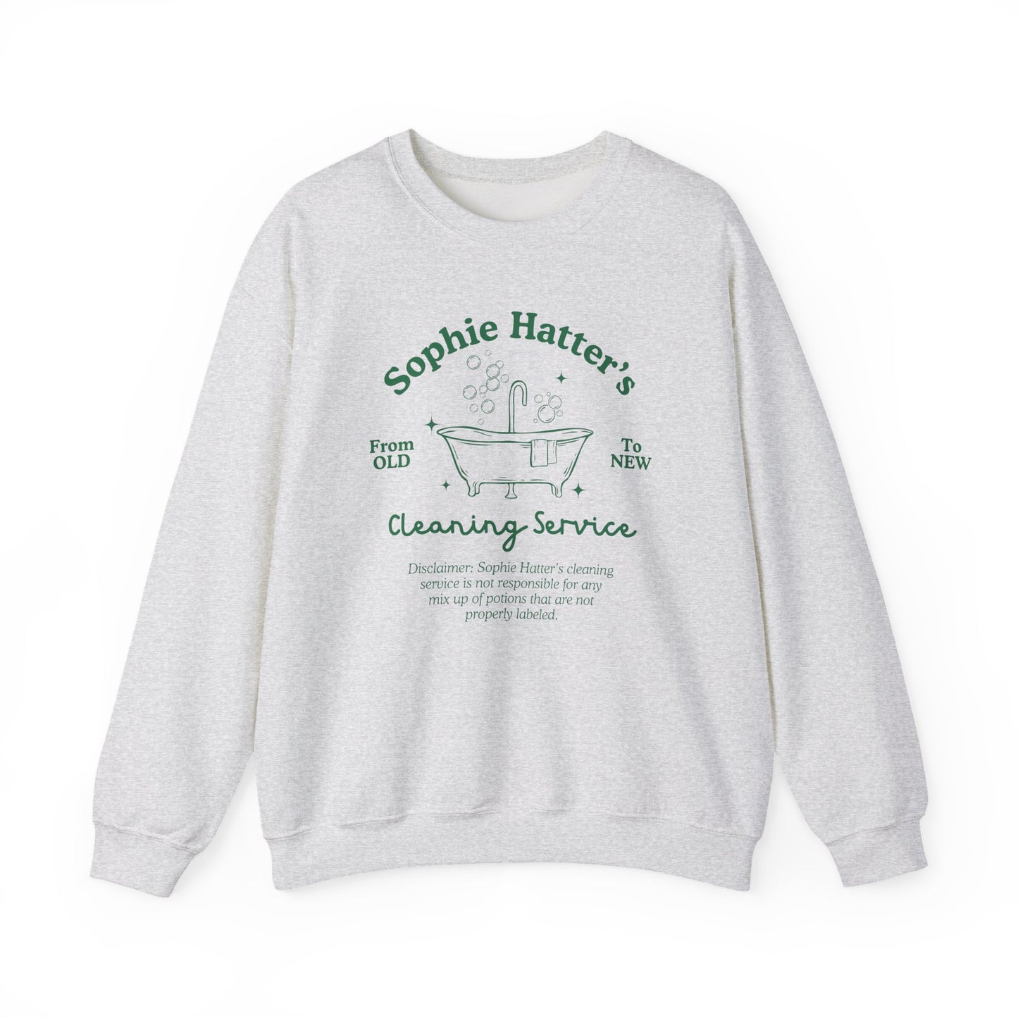 Sophie's Cleaning Service- Howl's Moving Castle (Unisex Sweatshirt Light)