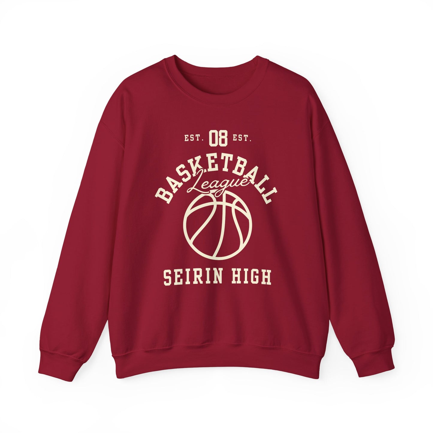 Seirin High Jersey- Kuroko No Basket (Unisex Sweatshirt Dark)