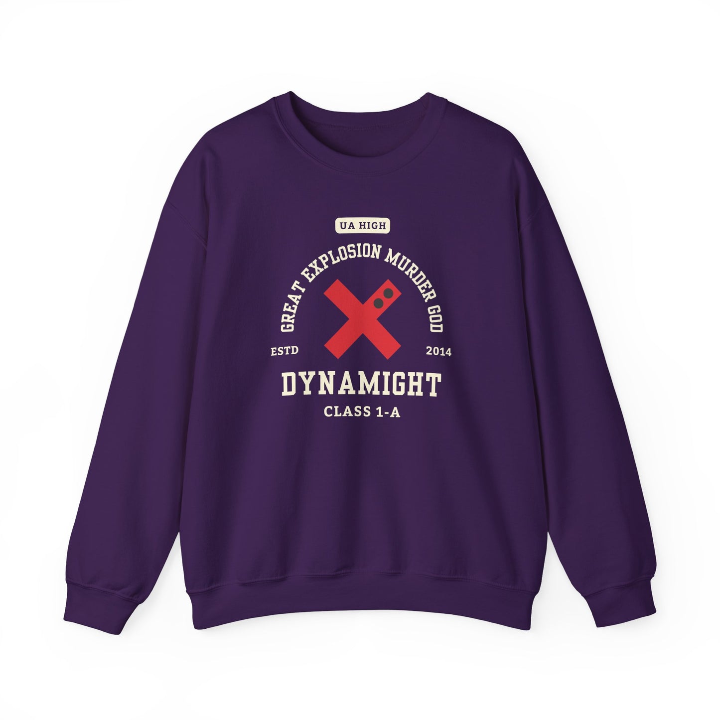Dynamight Class 1-A- My Hero Academia (Unisex Sweatshirt Dark)