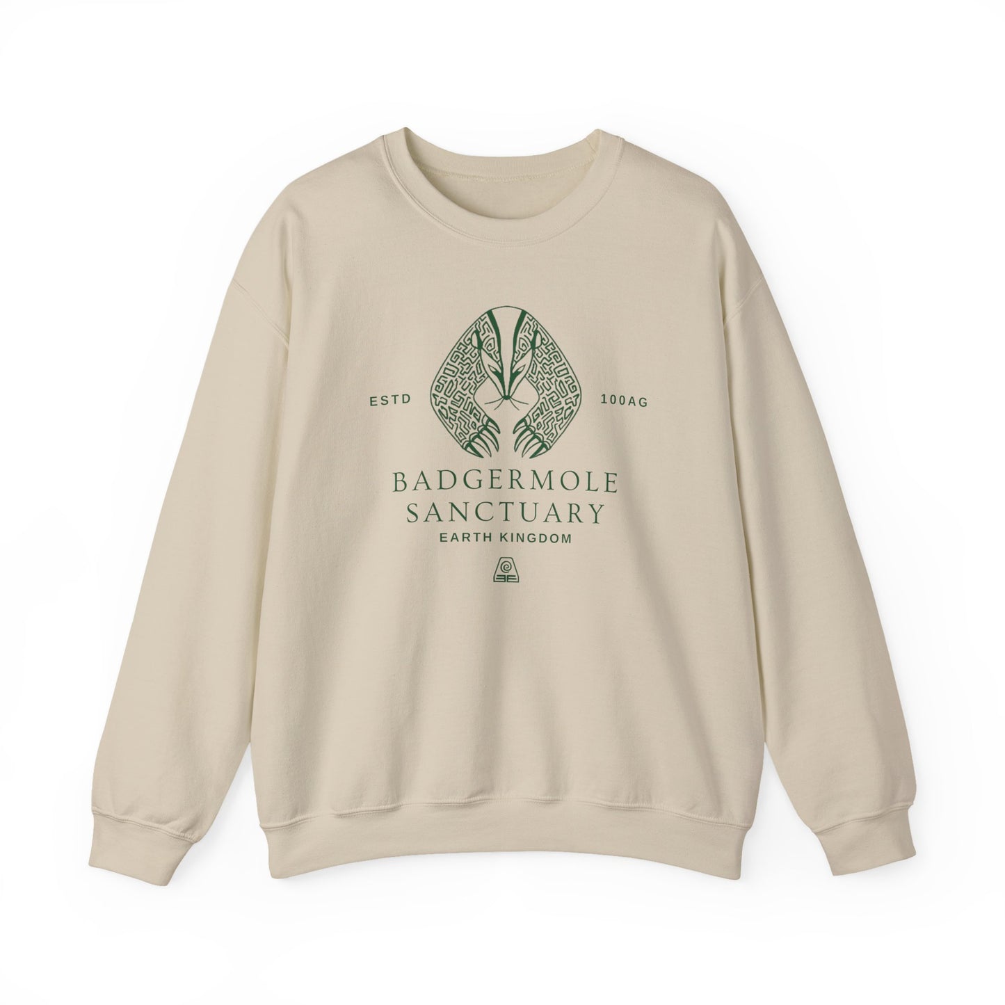 Badgermole Sanctuary- Avatar The Last Airbender (Unisex Sweatshirt Light)