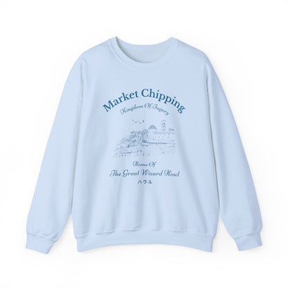 Market Chipping- Howl's Moving Castle (Unisex Sweatshirt Light)