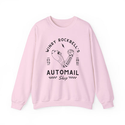 Winry's Automail Shop- Full Metal Alchemist (Unisex Sweatshirt Light)