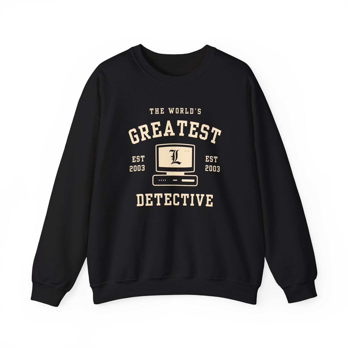 World's Greatest Detective- Death Note (Unisex Sweatshirt Dark)