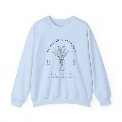 Pendragon Flowers- Howl's Moving Castle (Unisex Sweatshirt Light)