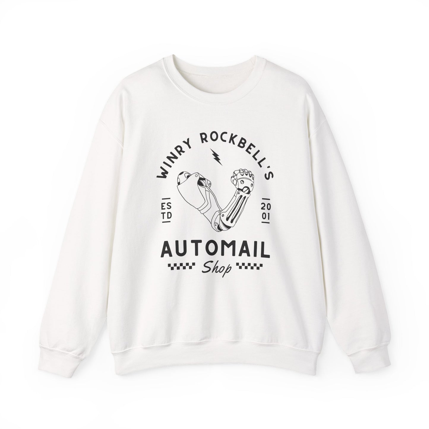 Winry's Automail Shop- Full Metal Alchemist (Unisex Sweatshirt Light)